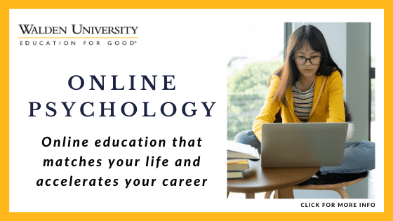online degree in psychology - Walden University
