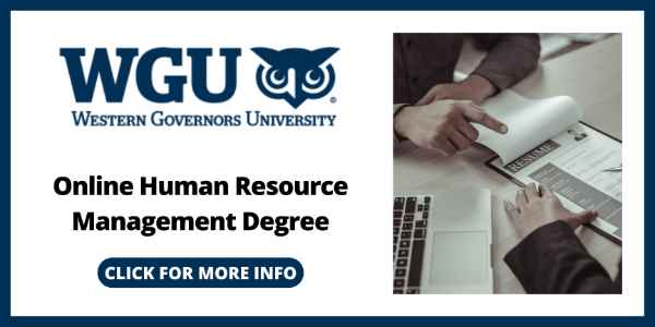 Online Human Resources Degrees - Western Governor's University Human Resources Management