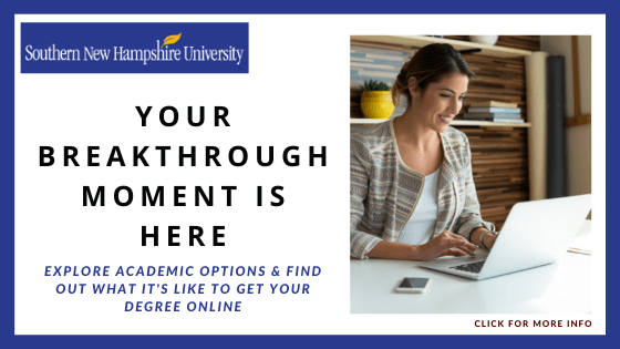 best online bachelor degree programs - Southern New Hampshire University