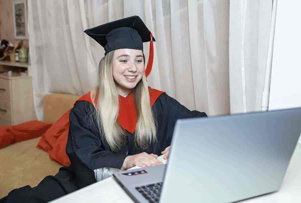 is online master degree acceptable for phd