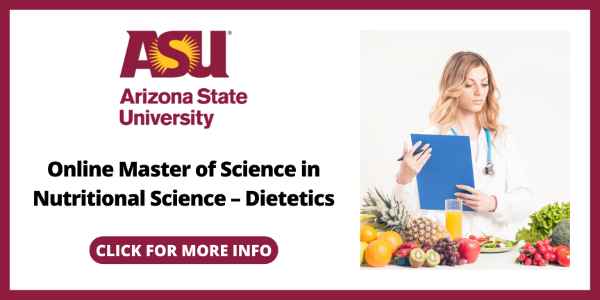 Online Degree Programs In Nutrition - Arizona State University Online Nutrition Program