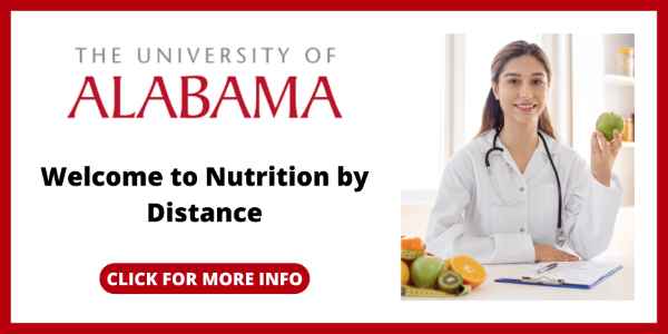 Online Degree Programs In Nutrition - University of Alabama Online Nutrition Degree Program