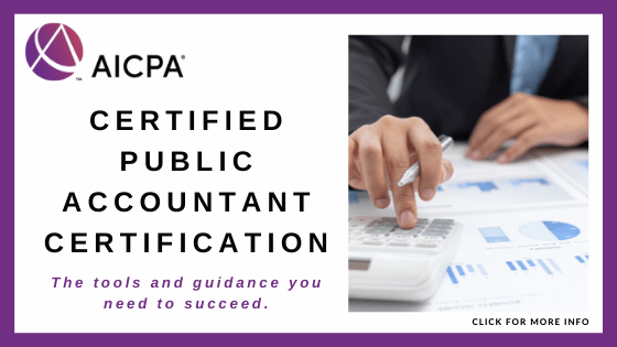 online degree in finance and accounting - Certified Public Accountant certification