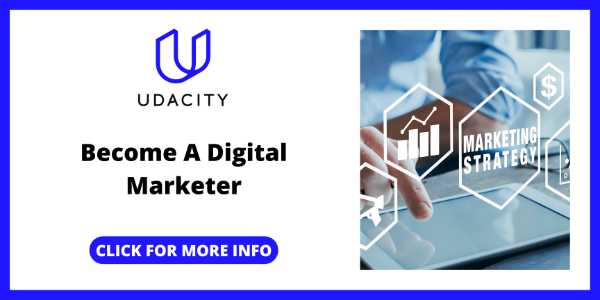 Best Online Marketing Degrees - Udacitys Become a Digital Marketer