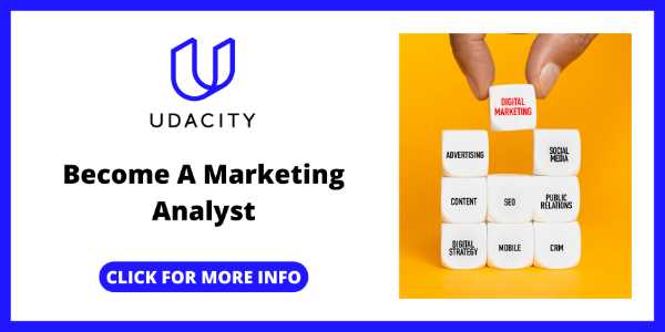 Best Online Marketing Degrees - Udacitys Become a Marketing Analyst