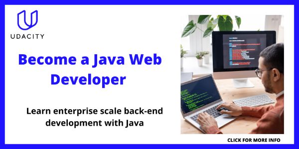 best online certification for web development - Become a Java Web Developer Nanodegree Program