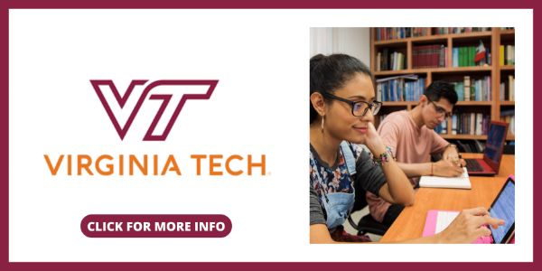 online degree programs for working adults - Virginia Tech