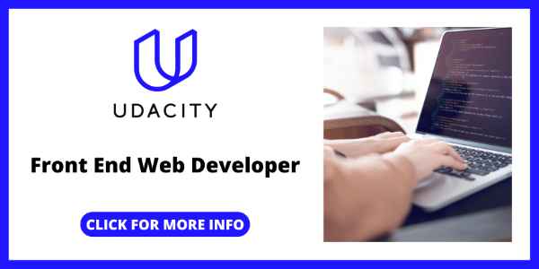 Best Online Degrees in Information Security - Udacity - Front End Web Developer